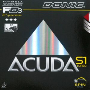 DONIC ACUDA S1 TURBO Max Negra