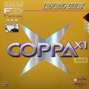 DONIC COPPA X1 GOLD Max Negra