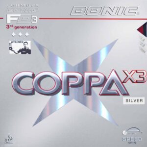 DONIC COPPA X3 SILVER Max Roja