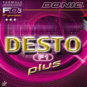 DONIC DESTO F1 PLUS Max Negra